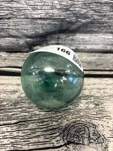 lot 166 image: Vintage bubble glass fishing float