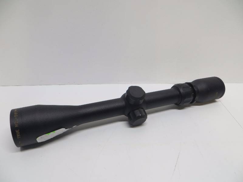 lot 2072 image: Tasco World Class 3-9x40 Scope Mil-Dot Reticle 1 Matte Black DWC3-9X40M