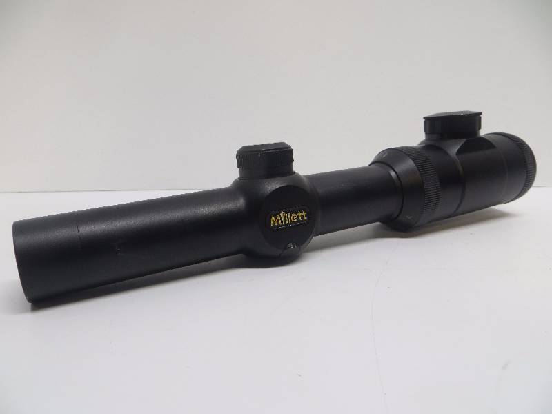 lot 2096 image: MILLETT 1-4X, 24MM DMS MULTI COAT RIFLE SCOPE