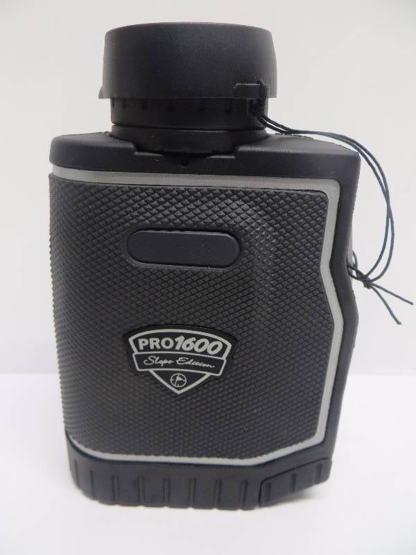lot 2262 image: Bushnell Pro 1600 Tournament Edition 205105 7x26 Laser Rangefinder - Waterproof