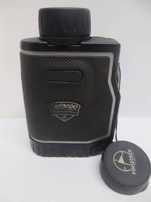 lot 2263 image: Bushnell Pro 1600 Tournament Edition 205105 7x26 Laser Rangefinder - Waterproof