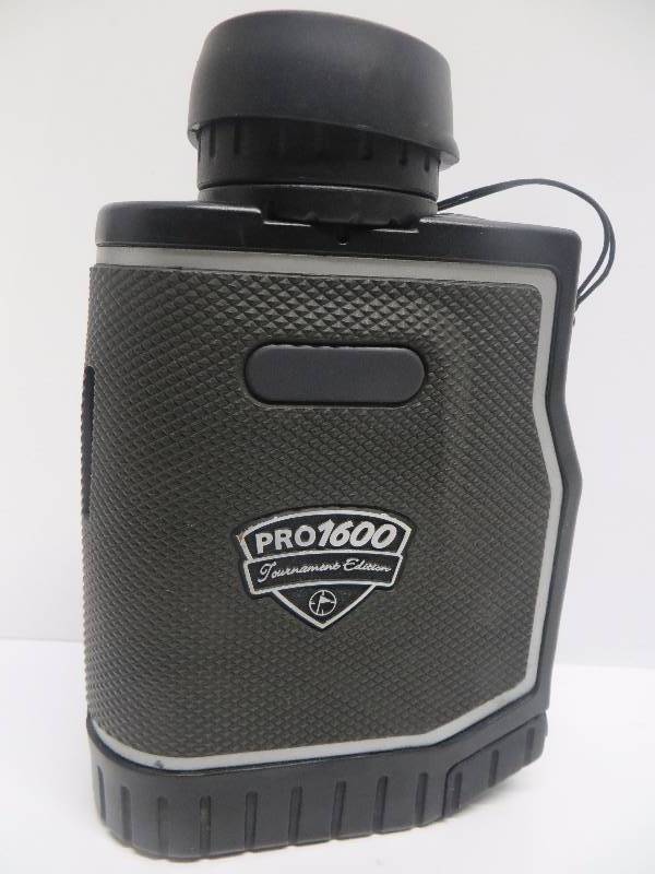 lot 2264 image: Bushnell Pro 1600 Tournament Edition 205105 7x26 Laser Rangefinder - Waterproof