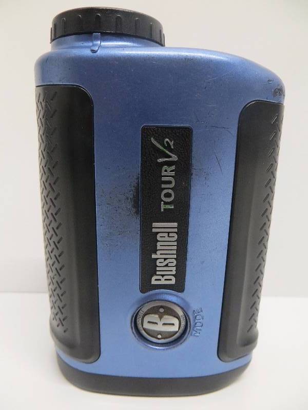 lot 2268 image: Bushnell Tour V2 Standard Laser Golf Rangefinder w Pinseeker Distance Finder
