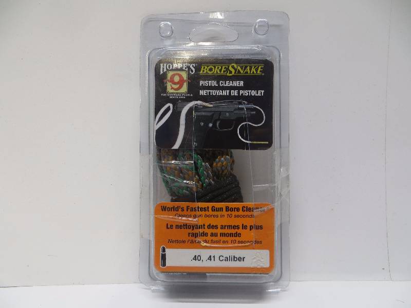 lot 2276 image: Hoppes BoreSnake Bore Cleaner Pistol .40  .41 Caliber