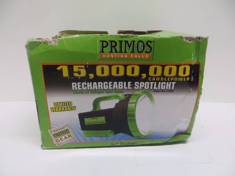 lot 2296 image: Primos Spotlight 15,000,000 CP Rechargeable 62303