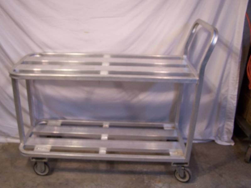 lot 436 image: Aluminum cart