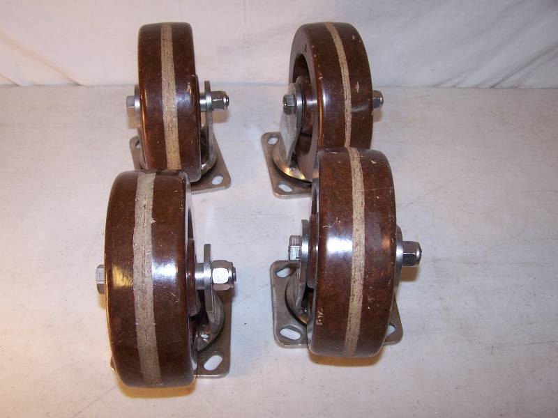 lot 3150 image: casters