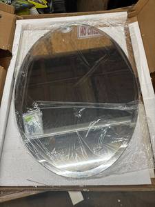 lot 14419 image: Oval Wall Mirror