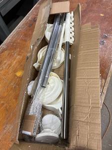 lot 14440 image: Adjustable Shower Corner Caddy