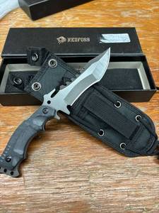 lot 14453 image: Nedfoss Hunting Knife with Sheath