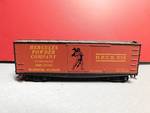 Scale Model Hercules Powder Company Advertisement train Boxcar.
