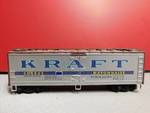 Scale Model Kraft Cheese Advertisement Train Boxcar.