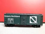 Scale Model Ontario Northland Advertisement Train Boxcar.