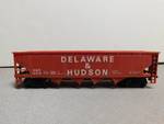 Bachmann HO Scale Delamare & Hudson Advertisement Hopper Traincar.
