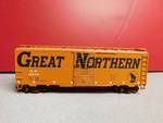 HO Scale Great Northern Railway 19038 Train Boxcar. (Orange)