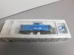 Atlas Brand HO Scale Great Northern X-115 Caboose Traincar in Plastic. (Blue)