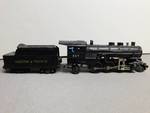 HO Scale Hudson & Pacific 327 Engine Traincar and Matching Coaltrain.
