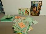 Sperry & Hutchinson Antique Green (Thrift) Stamps and Books. Unused.