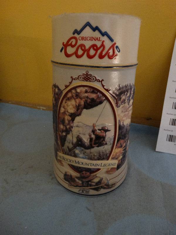 lot 710 image: Coors 1994 beer stein