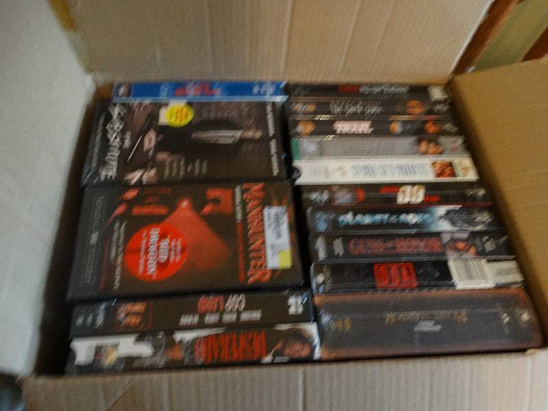 lot 805 image: VHS Tapes & DVDs