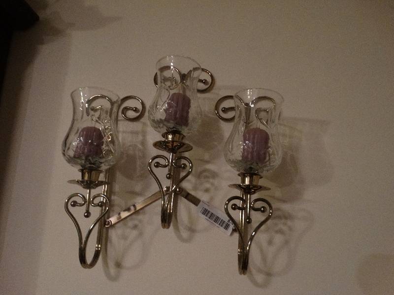 lot 874 image: Pair of Candle Holders