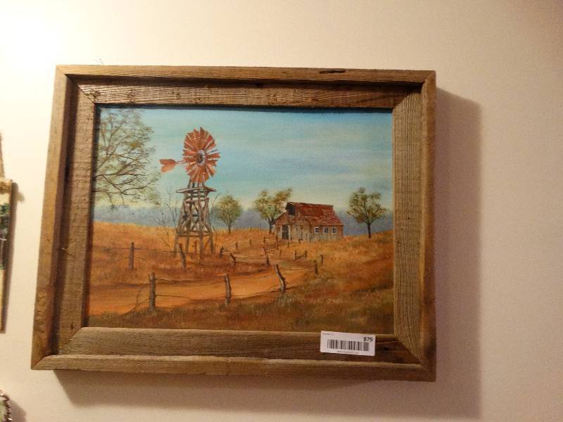 lot 879 image: Original Oil on Canvas
