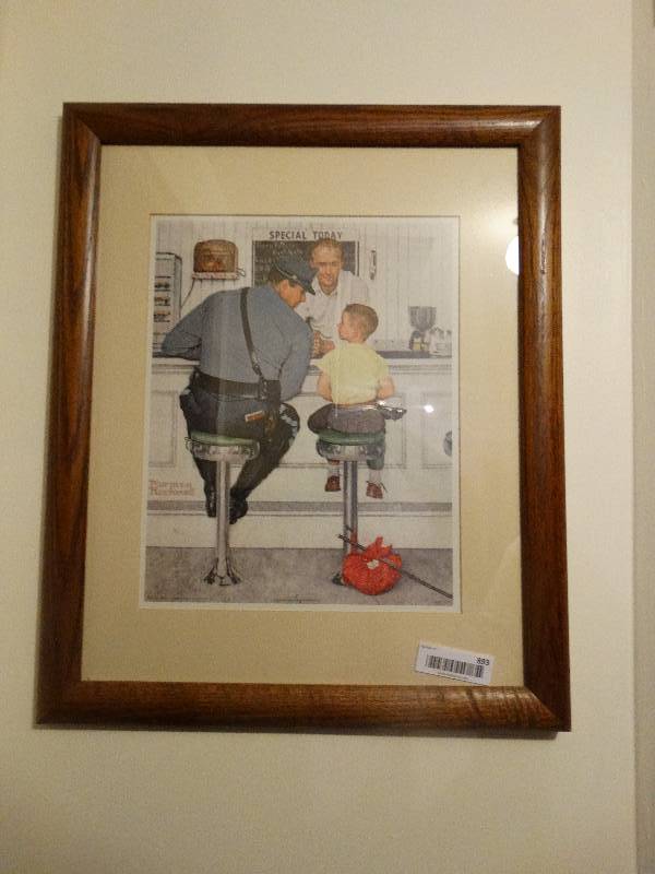 lot 893 image: Framed Art