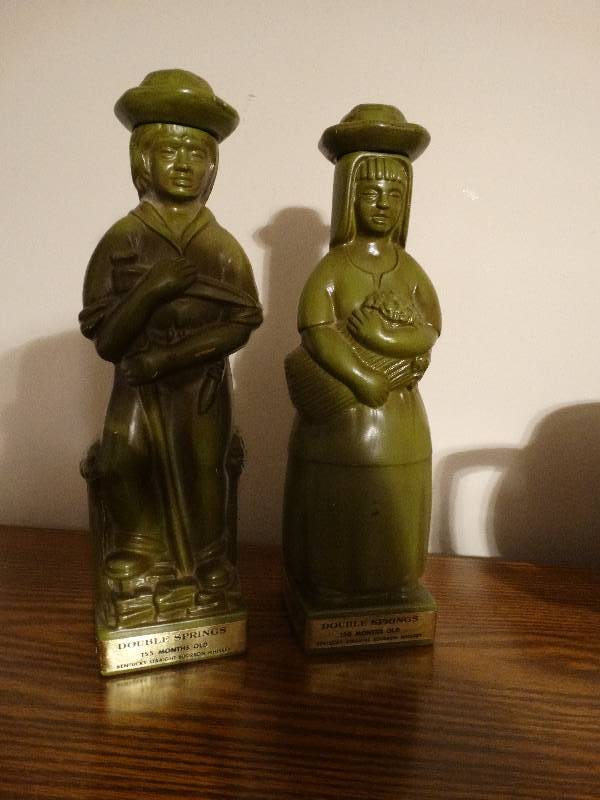 lot 917 image: Bourbon Decanters (2)