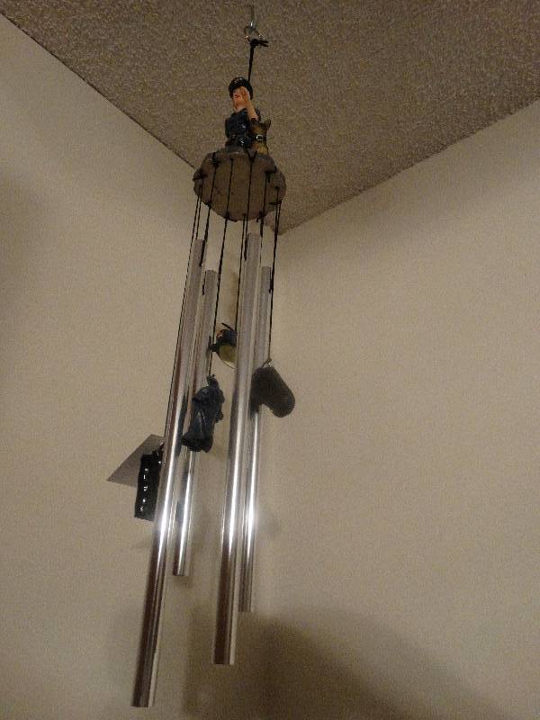 lot 936 image: Police Officer Wind Chime