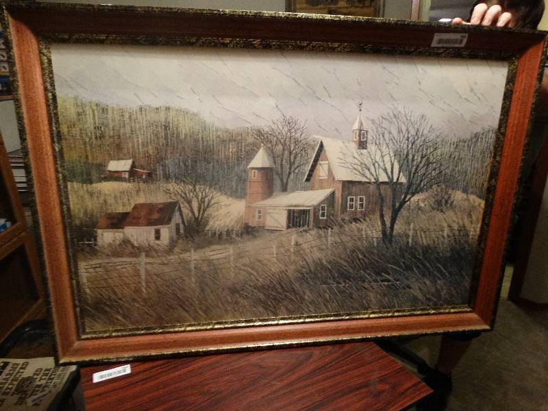 lot 966 image: Framed Art