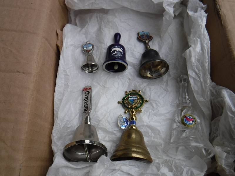 lot 3034 image: 6 misc bells
