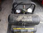 Blue Hawk 2-gallon 125-psi 120-volt Twin Stack Portable Air Compressor