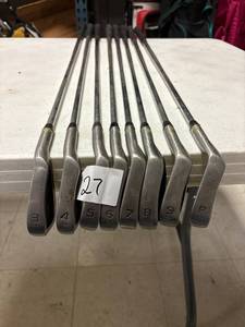 lot 27 image: 8- python irons, 3- PW