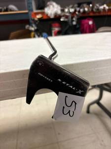 lot 53 image: odyssey left hand metal X-7, new grip, 33 inch