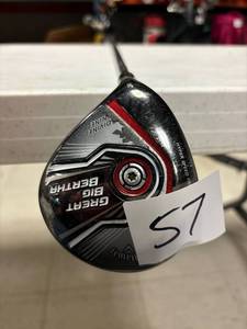 lot 57 image: left-hand Callaway great big Bertha, divine, 9 wood