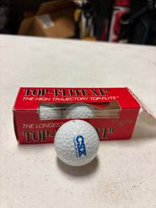 lot 72 image: 3- top flite XL CSX logo golf balls