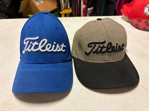 lot 99 image: Titleist ball caps