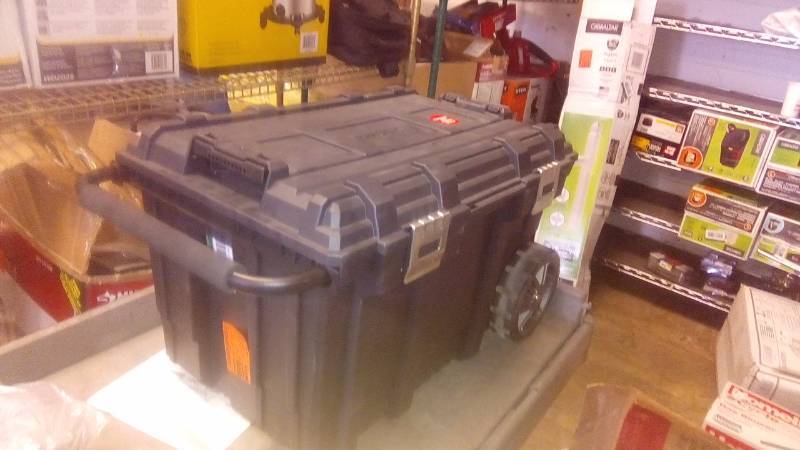 lot 7540 image: husky 15 gal. connect jobsite cart
