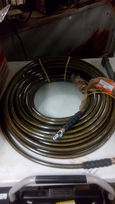 lot 7584 image: 150ft monster 38 pressure washer hose
