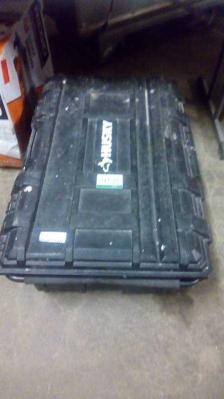 lot 7587 image: husky 25 gal. jobsite cart