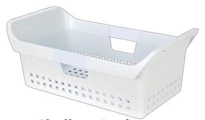 lot 7604 image: SpaceWise Shallow Freezer Basket