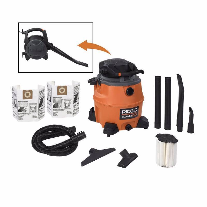 lot 7633 image: 16 Gal. WetDry Vacuum with Detachable Blower
