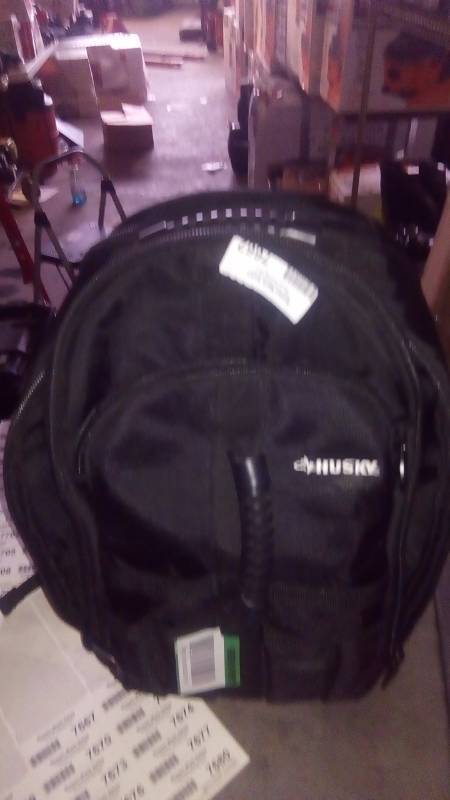 lot 7662 image: husky tool sling bag