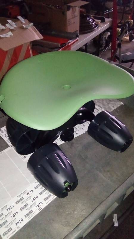 lot 7671 image: vertex rolling garden stool.