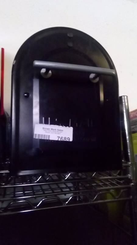 lot 7689 image: Model  metal mailbox