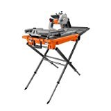 lot 7701 image: Ridgid 8 tile and paver saw with stand and laser