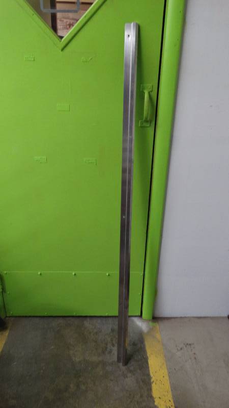 lot 119 image: 58 stainless ticket rail