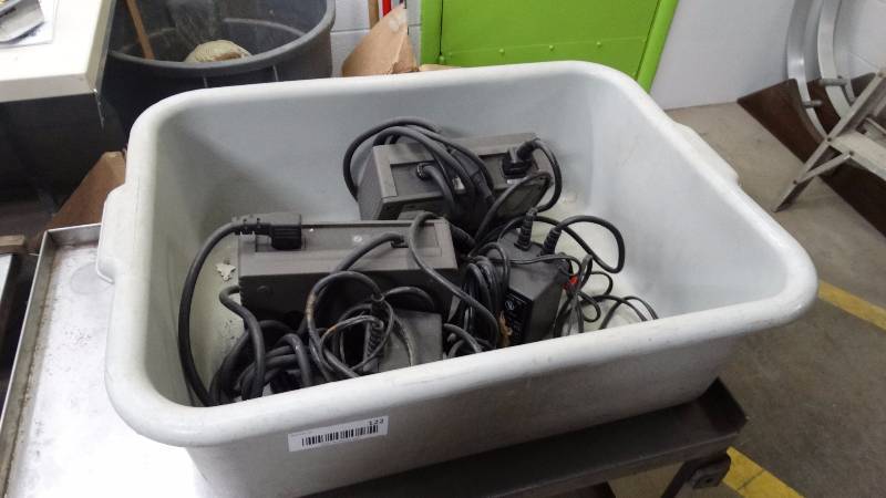 lot 122 image: Bus tub w IBM power supplies