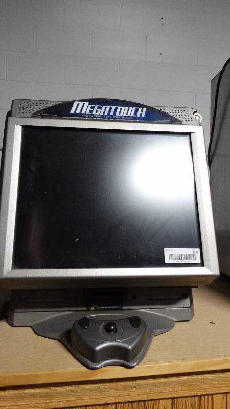 lot 168 image: Megatouch bar top coin op game system