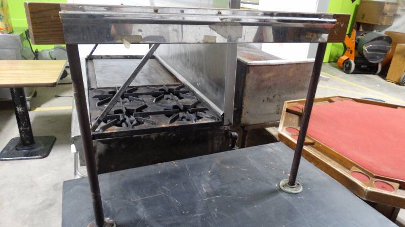lot 227 image: Ticket rail & stand